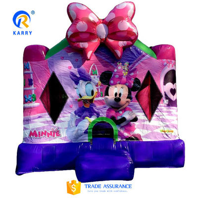 Envío aéreo expreso Deslizador inflable de dibujos animados personalizados con diversión y envío mundial