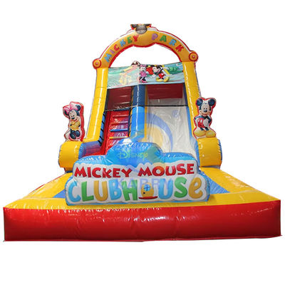 Casa de salto inflable de calidad comercial de PVC Castillo con impresión digital