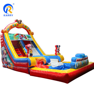 Casa de salto inflable de calidad comercial de PVC Castillo con impresión digital