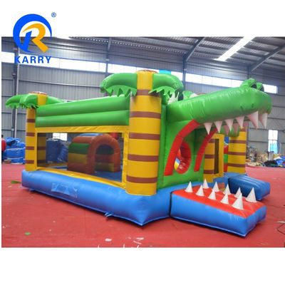 14 Años de Edad Rango portátil Inflable Puñetazo con deslizamiento Salto Castillo Moonwalk
