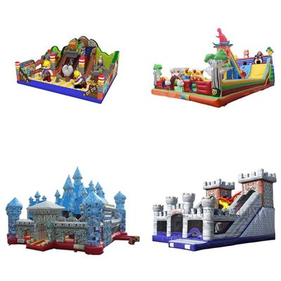 Niños Inflable Castillo Rebosa Ding dang Tema de Gato Salto Salvadora Casa con tobogán