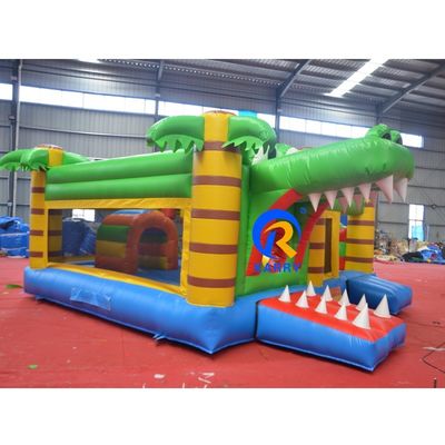 Casa de salto inflable para adultos y niños amarillo incluye soplador
