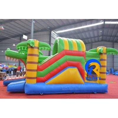 Casa de salto inflable para adultos y niños amarillo incluye soplador