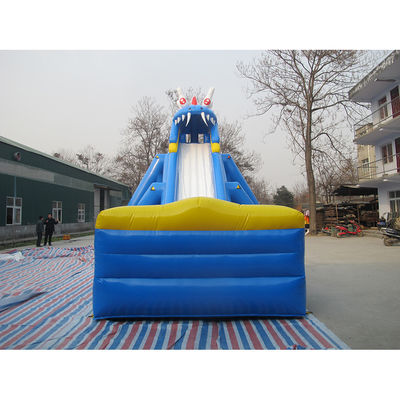 Impresión digital Custom Commercial PVC Tarpaulin deslizamiento de agua de salto en el aire para niños n adultos