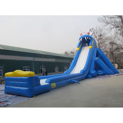 Impresión digital Custom Commercial PVC Tarpaulin deslizamiento de agua de salto en el aire para niños n adultos
