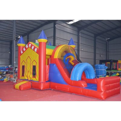Marvel Comics Castillos saltadores Carry Palma Blue Slide Trampolín con tobogán