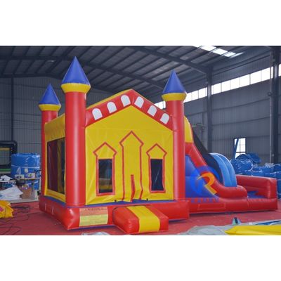 Centro Comercial Ocasión Moonwalk Casa de cohetes Puente inflable con color personalizado