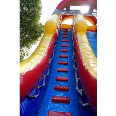 Jardín de juegos al aire libre Grandes toboganes Parque de diversiones de uso infantil PVC tobogán acuático KR-GS610