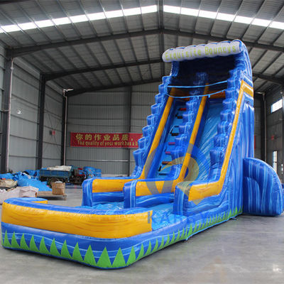 CE 220v-240v o 110v-120v Tamaño personalizado tobogán de agua inflable para la fiesta de verano