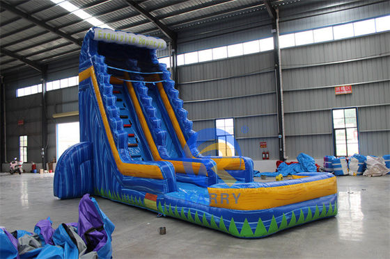 CE 220v-240v o 110v-120v Tamaño personalizado tobogán de agua inflable para la fiesta de verano