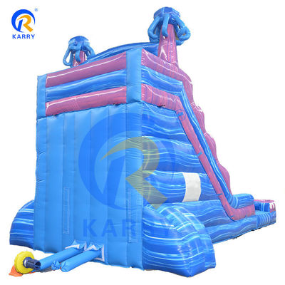 Salto castillo portero para adultos Medusa azul grande diseño mágico de 5 a 10 pasajeros permitidos
