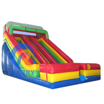 Deslizamiento de agua tropical inflable comercial con piscina La experiencia de diversión definitiva