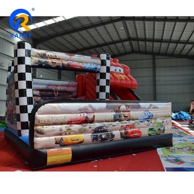 Castillo de Salto al aire libre Niños Red Bouncer Casa con lonas de PVC y kits de reparación