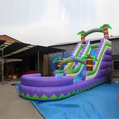 Oportunidad especial Deslizador Inflable para Niños 17FT H Deslizador Inflable de Agua para Centro Comercial