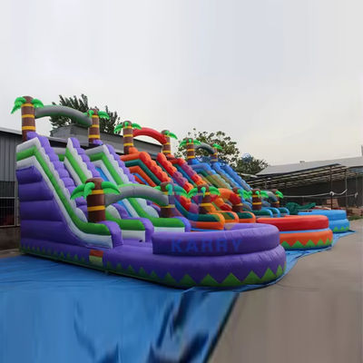 Oportunidad especial Deslizador Inflable para Niños 17FT H Deslizador Inflable de Agua para Centro Comercial