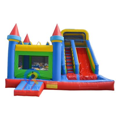 Deslizador de castillo inflable personalizable Combo PVC Gran deslizador de casa de rebote comercial