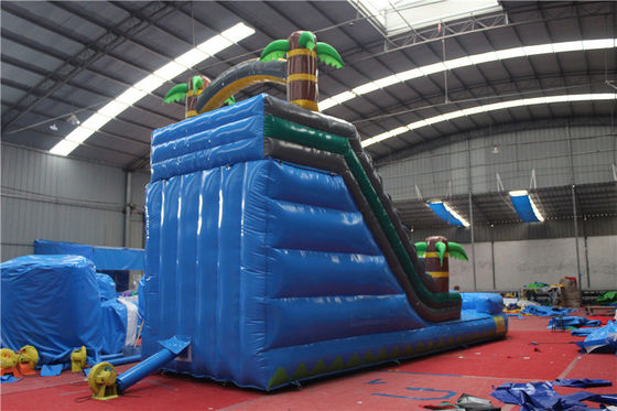 Deslizadores de piscina inflables personalizados para alquiler de grandes fiestas al aire libre Certificado CE / ROSE