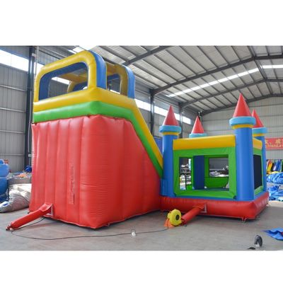 Deslizador de castillo inflable personalizable Combo PVC Gran deslizador de casa de rebote comercial