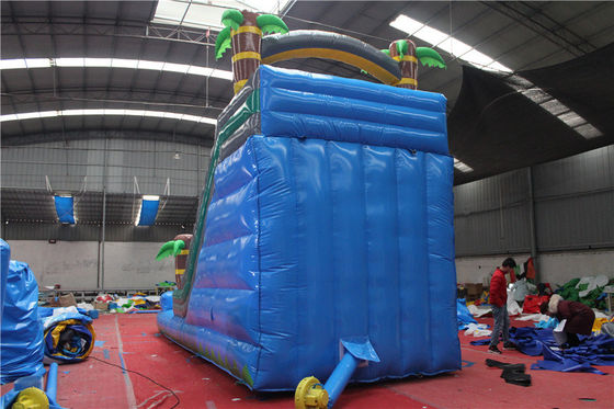 Deslizadores de piscina inflables personalizados para alquiler de grandes fiestas al aire libre Certificado CE / ROSE