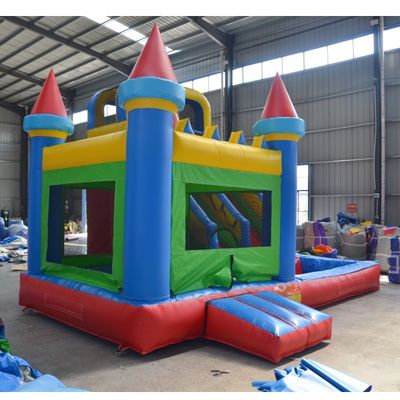 Deslizador de castillo inflable personalizable Combo PVC Gran deslizador de casa de rebote comercial