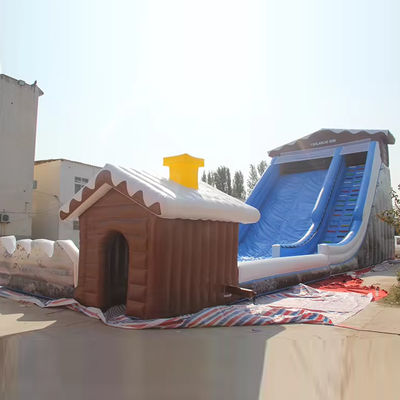 Diseño personalizado de tobogán de nieve seco de PVC para niños y adultos