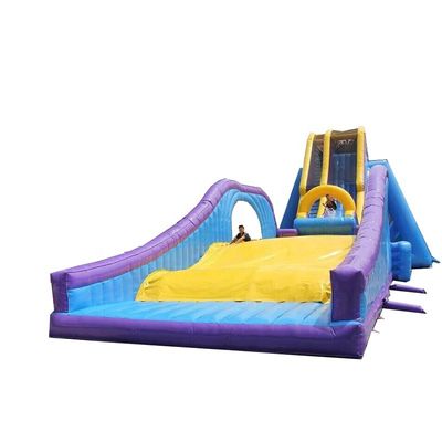 Gran tobogán hinchable para adultos con material de PVC Selección personalizada