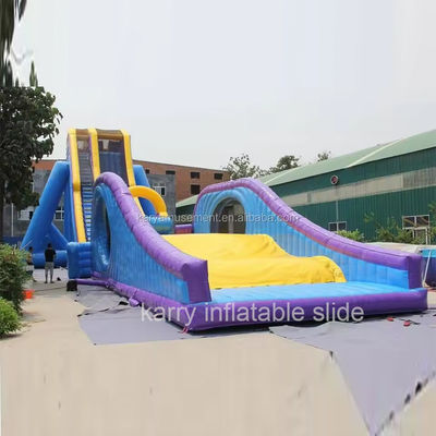 Gran tobogán hinchable para adultos con material de PVC Selección personalizada