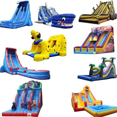 Deslizamiento de agua inflable con piscina mejor colección y espacio libre