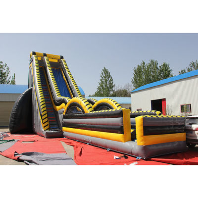 Impresión digital en interiores toboganes de agua atómicos parque de diversiones inflable para niños adultos
