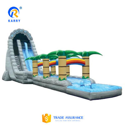 Transforme su evento con nuestro tobogán de agua inflable de PVC comercial y piscina