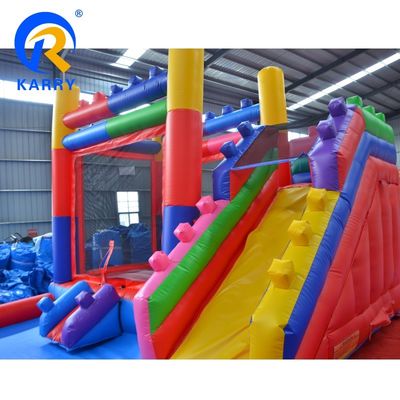 Niños Luna Jumper de agua inflable con accesorios de soplador de aire estándar CE