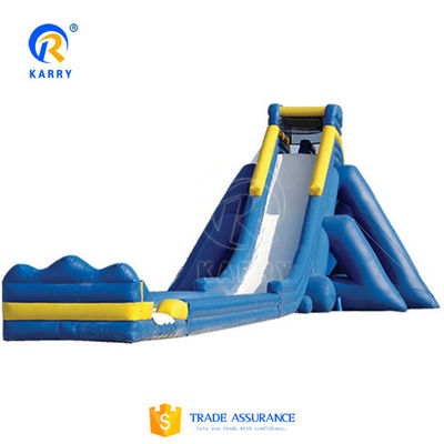 Gran tobogán de agua inflable de hipopótamo para ocasiones escolares