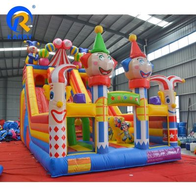 Partida infantil al aire libre Inflable Castillo de salto con tobogán Inflable Sí Tamaños opcionales