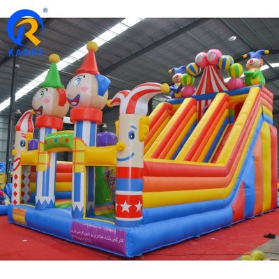 Partida infantil al aire libre Inflable Castillo de salto con tobogán Inflable Sí Tamaños opcionales