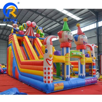 Partida infantil al aire libre Inflable Castillo de salto con tobogán Inflable Sí Tamaños opcionales