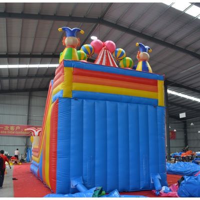 Partida infantil al aire libre Inflable Castillo de salto con tobogán Inflable Sí Tamaños opcionales