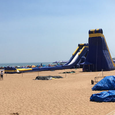 Certificado EN14960 Castillo de salto Casa inflable Saltador de toboganes de agua para juegos infantiles