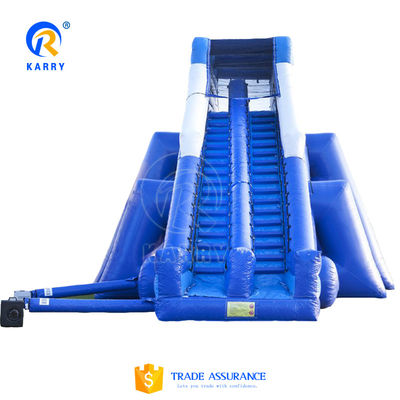 Deslizamiento de agua inflables estimulantes para adultos y niños Gran deslizamiento de salto comercial