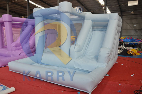 Vía de envío Por mar/por aire Decoración de bodas Casa de salto inflable con tobogán