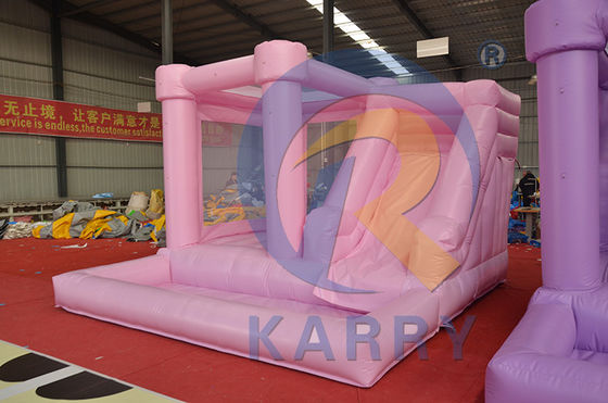 Vía de envío Por mar/por aire Decoración de bodas Casa de salto inflable con tobogán