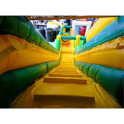 Slide de fútbol comercial hinchable húmedo y seco para el juego al aire libre o en el interior de los niños