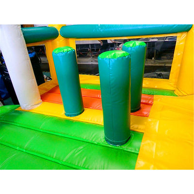 Slide de fútbol comercial hinchable húmedo y seco para el juego al aire libre o en el interior de los niños