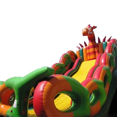 Piscina flotante Huracán Inflable Castillo Rebotante Deslizador Combo Tamaño Adulto Dinosaurio enojado