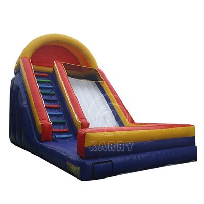 Juego competitivo de escalada en roca para niños doble tobogán tobogán de agua inflable para niños