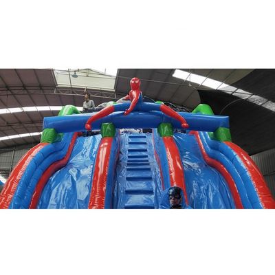 Capacidad de pasajeros de 5 a 10 pasajeros de doble carril deslizamiento seco inflable KRS 00-500 kg