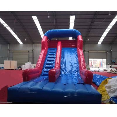 Platón material de lonas de PVC características gran hombre araña bouncer inflable tobogán seco