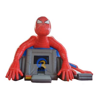 14 Años de Spiderman, salteador inflable, castillo con tobogán acuático.