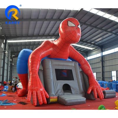 14 Años de Spiderman, salteador inflable, castillo con tobogán acuático.