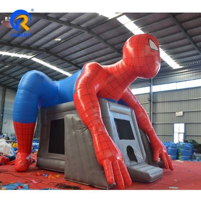 14 Años de Spiderman, salteador inflable, castillo con tobogán acuático.