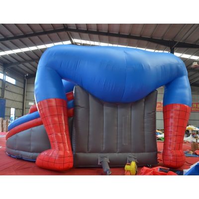 14 Años de Spiderman, salteador inflable, castillo con tobogán acuático.